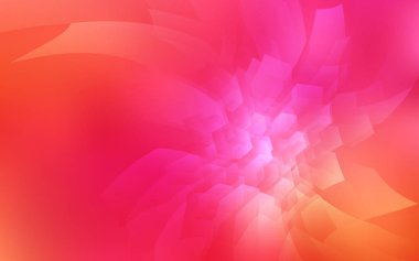 Pembe ışık, vektör zemin altıgenler ile sarı. Soyut illüstrasyon renkli altıgenler ile. Güzel tasarım, iş reklam için.