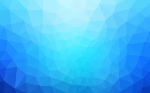 Light Blue Векторный Многоугольник Абстрактный Фон Красочная Иллюстрация Многоугольном Стиле — стоковый вектор