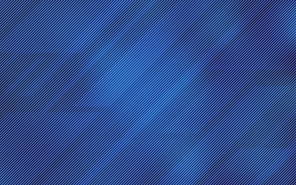 Fondo Vectorial Azul Oscuro Con Líneas Rectas Ilustración Abstracta Geométrica — Archivo Imágenes Vectoriales