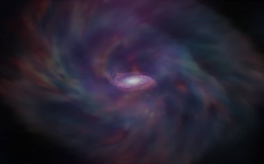 Koyu pembe, mavi vektör doku Samanyolu ile yıldız. Glitter soyut illüstrasyon renkli kozmik yıldız ile. Desen Astroloji Web siteleri için.