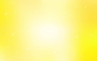 Işık sarı vektör küreler desenle. Renkli gradyan ile arka plan üzerinde bulanık kabarcıklar. Desen-ebilmek var olmak kullanılmış için reklam, broşür.