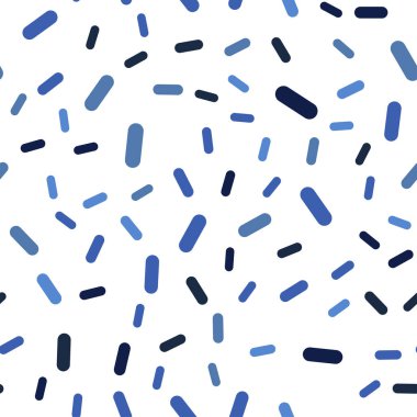 Koyu mavi vektör keskin hatları ile seamless modeli. Dekoratif illüstrasyon hatları ile soyut şablonunda parlayan. En iyi tasarım, reklam, poster, afiş için.