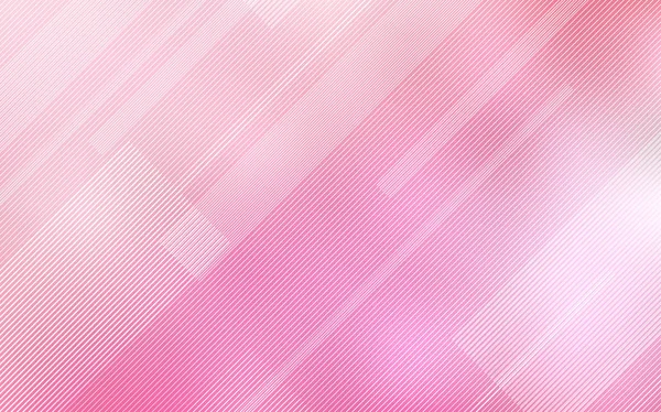 フラットラインとライトピンクのベクトルレイアウト グラデーションでぼやけた抽象的な背景に線 美しい背景のためのテンプレート — ストックベクタ