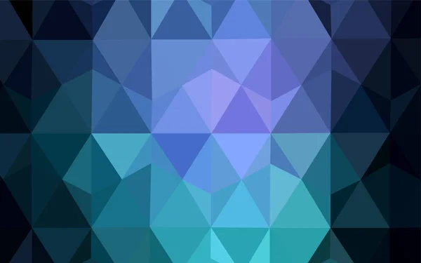Dunkelrosa Blauer Vektor Mit Geringer Poly Textur Farbenfrohe Illustration Polygonalen — Stockvektor