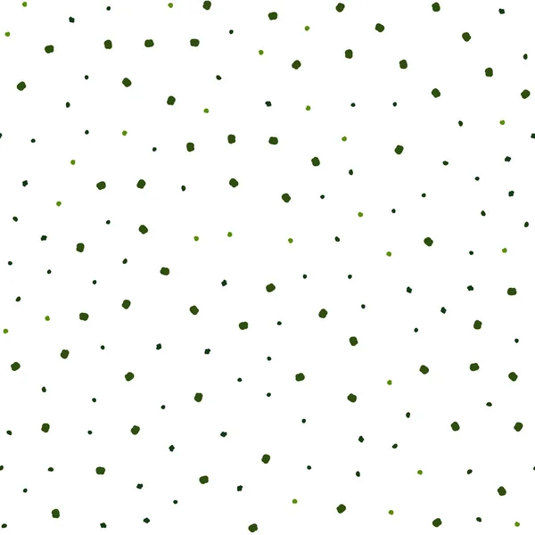 Dark Green Vector Seamless Backdrop Dots Glitter Abstract Illustration Blurred — Stock Vector