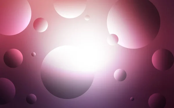 Темно Фиолетовый Розовый Фон Пузырями Современная Абстрактная Иллюстрация Красочными Каплями — стоковый вектор