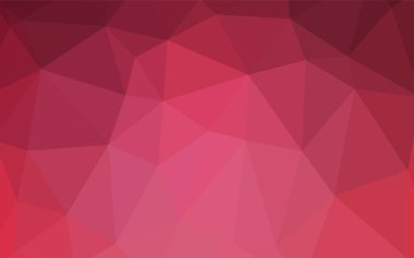 Hafif pembe vektör düşük poli kapak. Gradyan ile Origami tarzında yaratıcı geometrik şekil. Poligonal tasarım web siteniz için kullanılabilir.