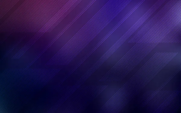 Темно Фіолетовий Векторний Візерунок Гострими Лініями Блискуча Кольорова Ілюстрація Гострими — стоковий вектор