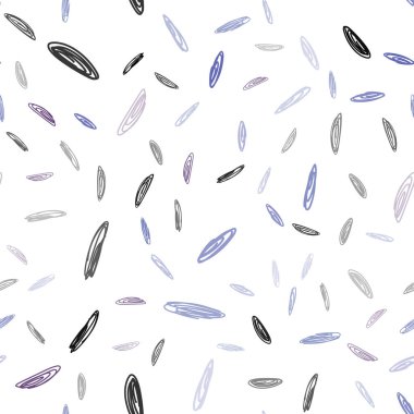 Hafif pembe, mavi vektör noktalar ile sorunsuz kapak. Soyut illüstrasyon renkli baloncuklar doğa tarzı ile. Reklam, poster, afiş, Web sitenizin için yeni tasarım.