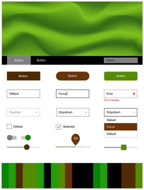Açık yeşil, kırmızı vektör tel kafes kiti soyut daireler ile. Degrade çizgiler ile renkli soyut resimde. Bu web siteleri için kullanabileceğiniz şablon.