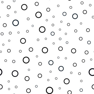 Koyu mavi vektör küreler ile seamless modeli. Bulanık damla Glitter soyut Illustration yağmur. Reklam, poster, afiş, Web sitenizin için yeni tasarım.