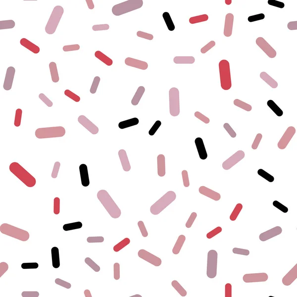 Světle Červený Vektor Bezešvé Pozadí Rovnými Čárami Glitter Abstraktní Ilustrace — Stockový vektor