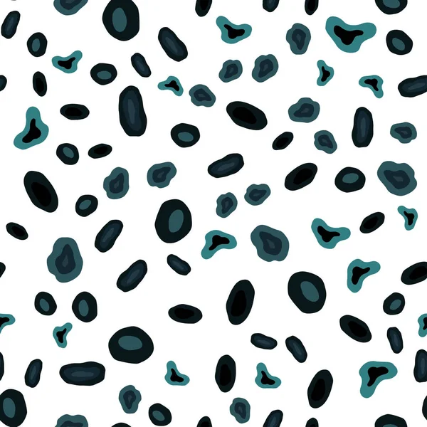 濃い青はベクトルの泡とシームレスな背景です 泡で抽象的なスタイルでぼやけた装飾的なデザイン ウェブサイトのテンプレート — ストックベクタ