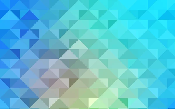 Light Blue Yellow Vector Low Poly Tempate Смутная Абстрактная Иллюстрация — стоковый вектор