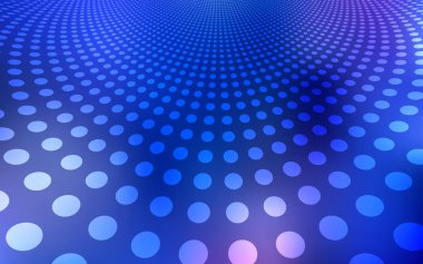 Kabarcıkları ile mavi vektör arka plan ışık. Renkli gradyan ile arka plan üzerinde bulanık kabarcıklar. Güzel tasarım, iş reklam için.