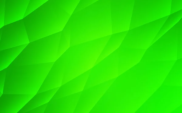 Texture Vettoriale Verde Chiaro Stile Triangolare Triangoli Sfondo Astratto Con — Vettoriale Stock