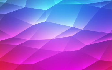 Pembe ışık, vektör zemin çizgili, üçgen mavi. İllüstrasyon renkli üçgenler dizi. Reklam için desen.