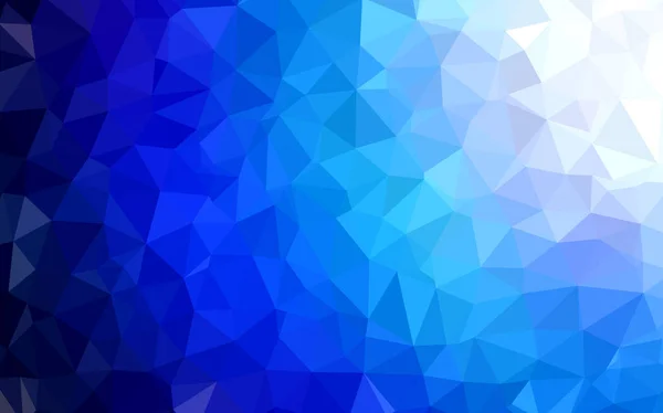 Texture Mosaïque Triangle Vectoriel Bleu Clair Une Toute Nouvelle Illustration — Image vectorielle