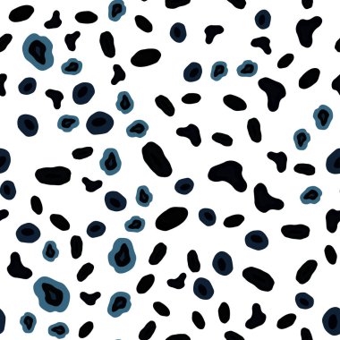 Hafif mavi vektör küreler ile seamless modeli. Kabarcıkları ile soyut tarzda bulanık dekoratif tasarım. Duvar kağıdı, kumaş üreticileri için modaya uygun bir tasarım.