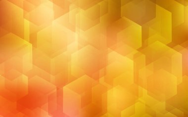 Işık turuncu vektör desen renkli altıgenler ile. Altıgen yanarak bahislerin doğru ile soyut tarzda dizayn. Güzel tasarım, iş reklam için.