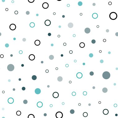 Hafif mavi vektör noktalar ile sorunsuz kapak. Bulanık daireler doğa tarzı ile güzel renkli resimde. Desen tasarım kumaş, duvar kağıtları.