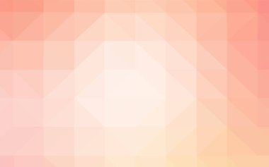 Üçgen düzen parlayan ışık turuncu vektör. Üçgenler ile renkli resimde parlayan. İşiniz için yeni tasarım.