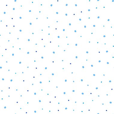 Hafif mavi vektör küreler ile seamless modeli. Soyut illüstrasyon renkli baloncuklar doğa tarzı ile. Desen tasarım pencere panjur, perdeler.