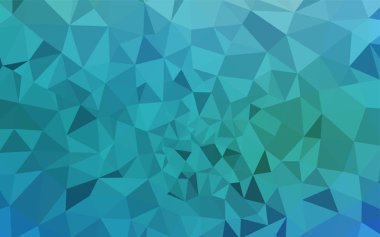 Üçgen zemin parlayan ışık mavi vektör. Renkli resimde gradyan ile poligonal tarzı. Cep telefonu arka plan için şablon.