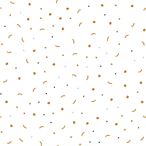 Легкий Многоцветный Вектор Бесшовный Фон Точками Линиями Абстрактная Иллюстрация Красочными — стоковый вектор