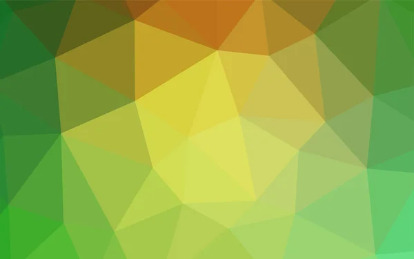 Tmavě Modrý Vektor Polygonální Pozadí Polygonální Abstraktní Ilustrace Přechodem Trojúhelníkový — Stockový vektor