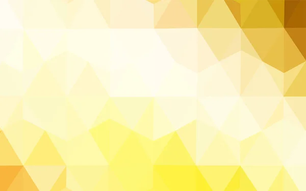 Ciemny Żółty Wektor Wzór Mozaiki Streszczenie Brokat Abstrakcja Ilustracja Eleganckim — Wektor stockowy
