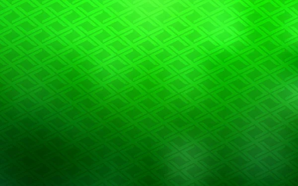 Ελαφρύ Πράσινο Διάνυσμα Πρότυπο Κρύσταλλα Ορθογώνια Διακοσμητικό Σχεδιασμό Στο Αφηρημένο — Διανυσματικό Αρχείο