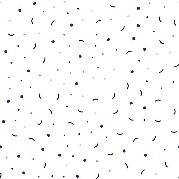Σκούρο Ροζ Μπλε Διάνυσμα Χωρίς Ραφή Πρότυπο Κύκλους Τρίγωνα Glitter — Διανυσματικό Αρχείο