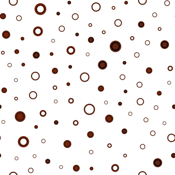 Темно Червоний Вектор Безшовний Шаблон Колами Блискуча Абстрактна Ілюстрація Розмитими — стоковий вектор