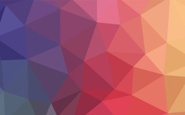 Işık çok renkli vektör soyut mozaik desen. Çokgen tarzda tamamen yeni bir renk çizimi. İşiniz için yepyeni bir tasarım..