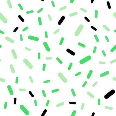 Düz çizgili ışık yeşil vektör sorunsuz düzeni. Bulanık dekoratif tasarım hatları ile basit tarzı. Model ilanları, posterler, afişler.