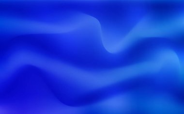 Hafif mavi vektör balonu şekiller şablonuyla. Bandy çizgilerle modern degrade soyut resim. Marka kitap için zarif desen.