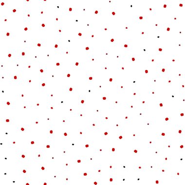 Koyu kırmızı vektör disklerle sorunsuz doku. Modern Soyut illüstrasyon renkli su ile bırakır. Kartvizit, Web siteleri için şablon.