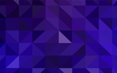 Koyu mor vektör üçgen mozaik kapak. Üçgenler ile modern soyut resim. Tamamen yeni bir tasarım sizin broşürü.