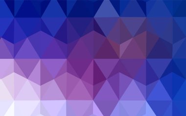 Hafif mor vektör poligonal arka plan. Gradyan ile Origami tarzında yaratıcı geometrik şekil. İş tasarımınız için yeni stil.