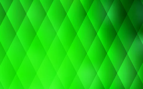 Licht Groen Vector Sjabloon Met Kristallen Rechthoeken Rechthoeken Abstracte Achtergrond — Stockvector