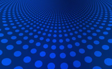 Koyu mavi vektör küreler desenle. Kabarcıkları ile soyut tarzda bulanık dekoratif tasarım. Reklam, poster, afiş, Web sitenizin için yeni tasarım.