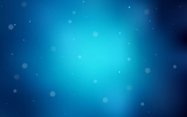 Koyu mavi vektör zemin noktalar ile. Modern Soyut illüstrasyon renkli su ile bırakır. Desen doku duvar kağıdı olarak kullanılabilir.