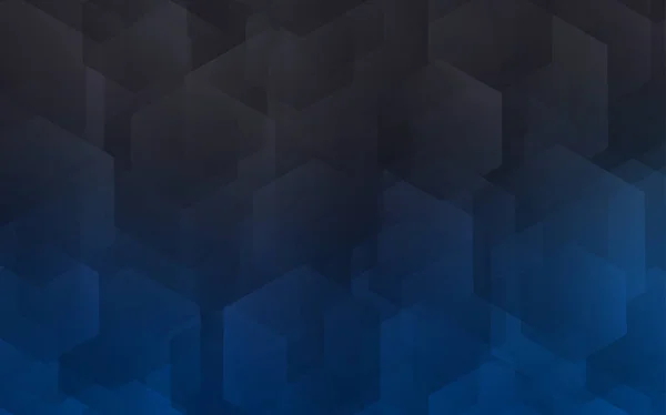 Dark Blue Vector Texture Colorful Hexagons Colorful Hexagons White Backdrop — Stock Vector