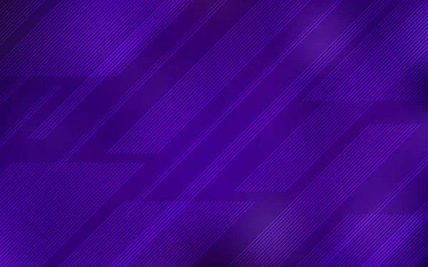 Couverture Vectorielle Violet Foncé Avec Rayures Fines Design Décoratif Flou — Image vectorielle