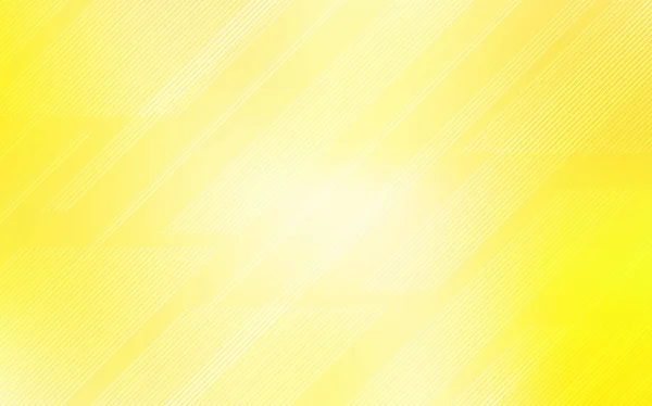 Textura Vetorial Amarelo Claro Com Linhas Coloridas Glitter Ilustração Abstrata — Vetor de Stock