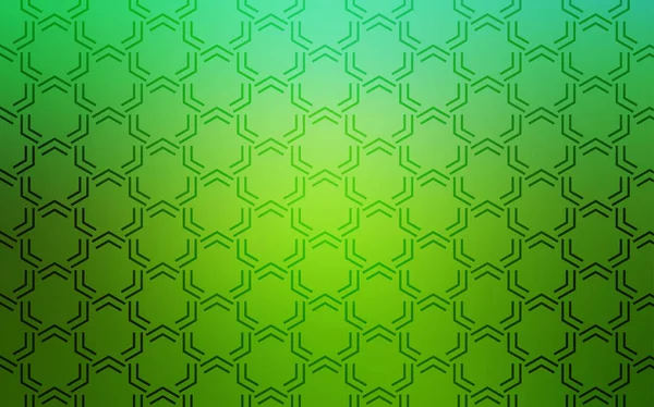 平らな線と明るい緑ベクトル レイアウト キラキラ色棒で抽象的なイラスト あなたのビジネスのウェブサイトのためのパターン — ストックベクタ