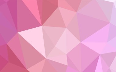 Mor ışık, vektör üçgen zemin parlayan pembe. Glitter soyut resim zarif bir üçgen ile. Web siteniz için köşeli tasarım.