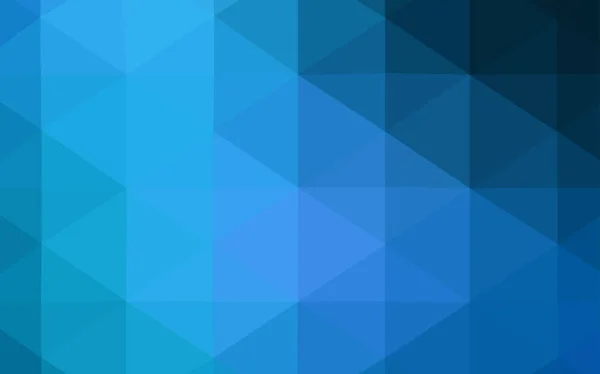 Fondo Mosaico Abstracto Vector Azul Oscuro Ilustración Geométrica Creativa Estilo — Vector de stock