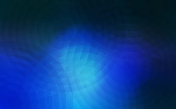 Fondo Vectorial Luz Azul Con Puntos Ilustración Abstracta Brillante Con — Vector de stock